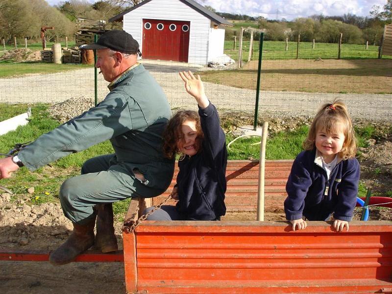 promenade en motoculteur